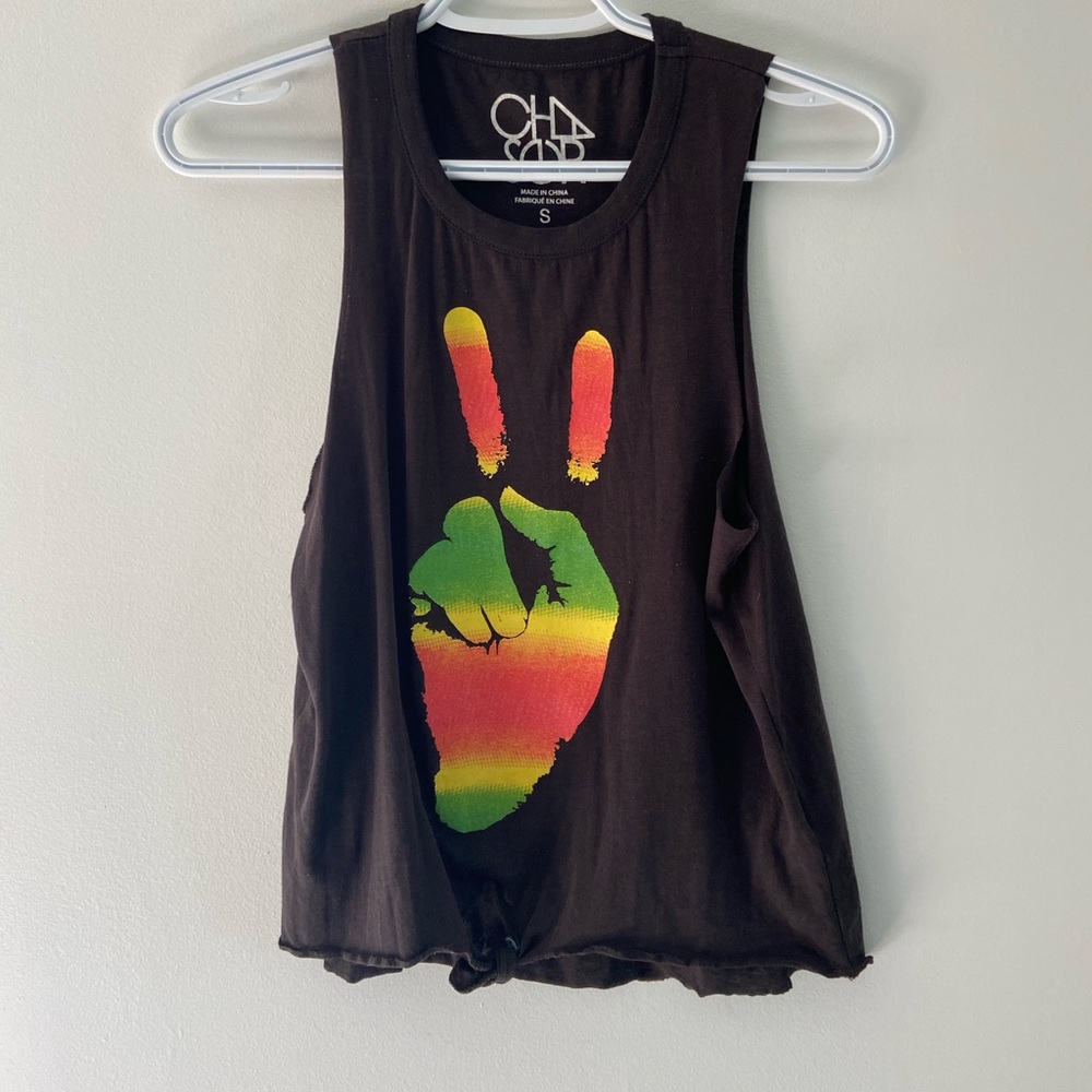 Chaser Brand tank top.